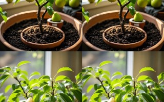 盆栽梨树在家怎么种才能结果？
