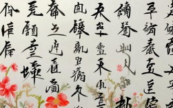 花菩书法作品图片，什么是花菩萨