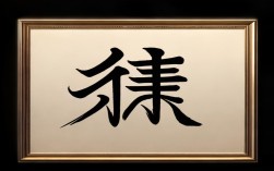 争字书法作品