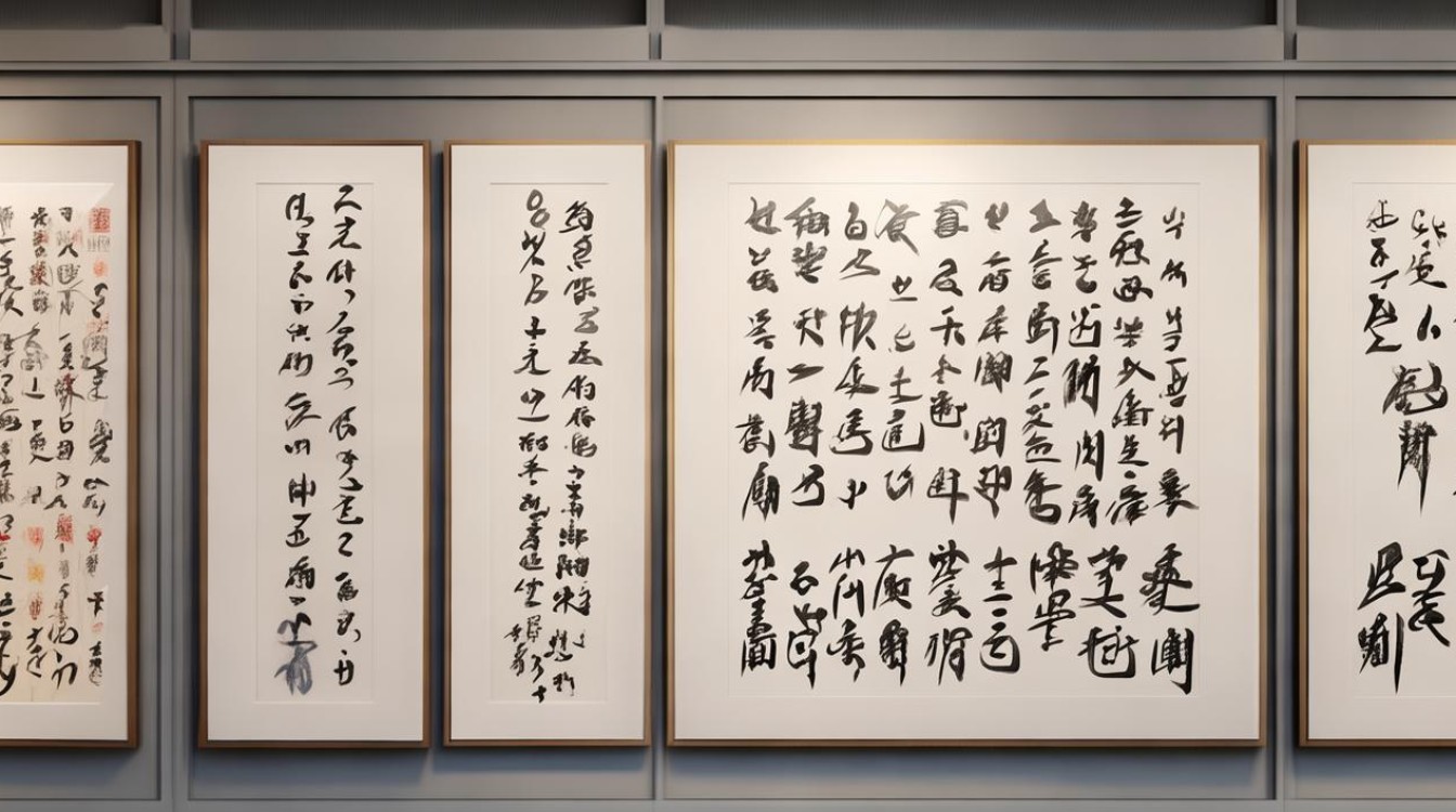 网上书法作品，网上书法作品展美篇
