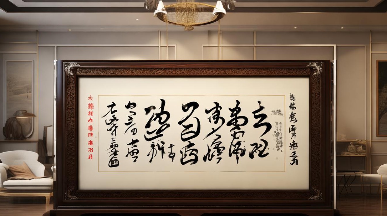 书法作品装饰客厅软件