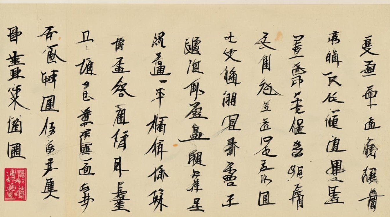 欧楷米格书法作品
