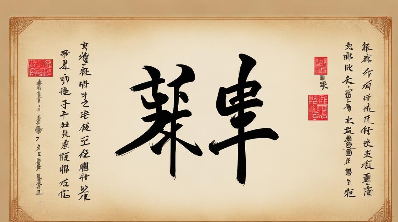 锡字书法作品