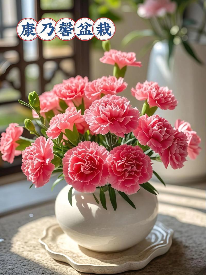 盆栽康乃馨图片有哪些品种？-第3张图片-吾爱花网