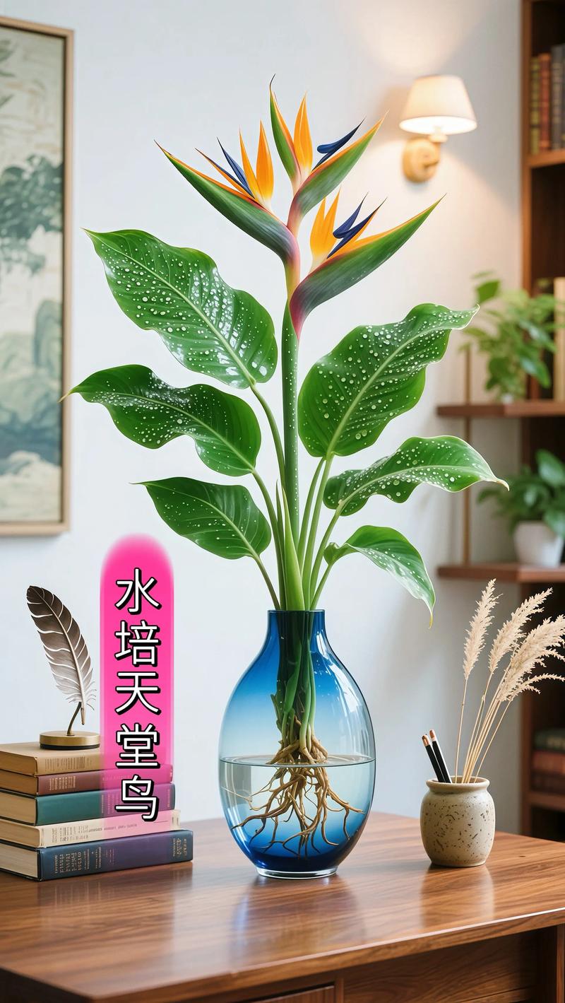 天堂鸟水培土培哪个更适合生长?-第1张图片-吾爱花网 天堂鸟水培土培哪个更适合生长?-第1张图片-吾爱花网