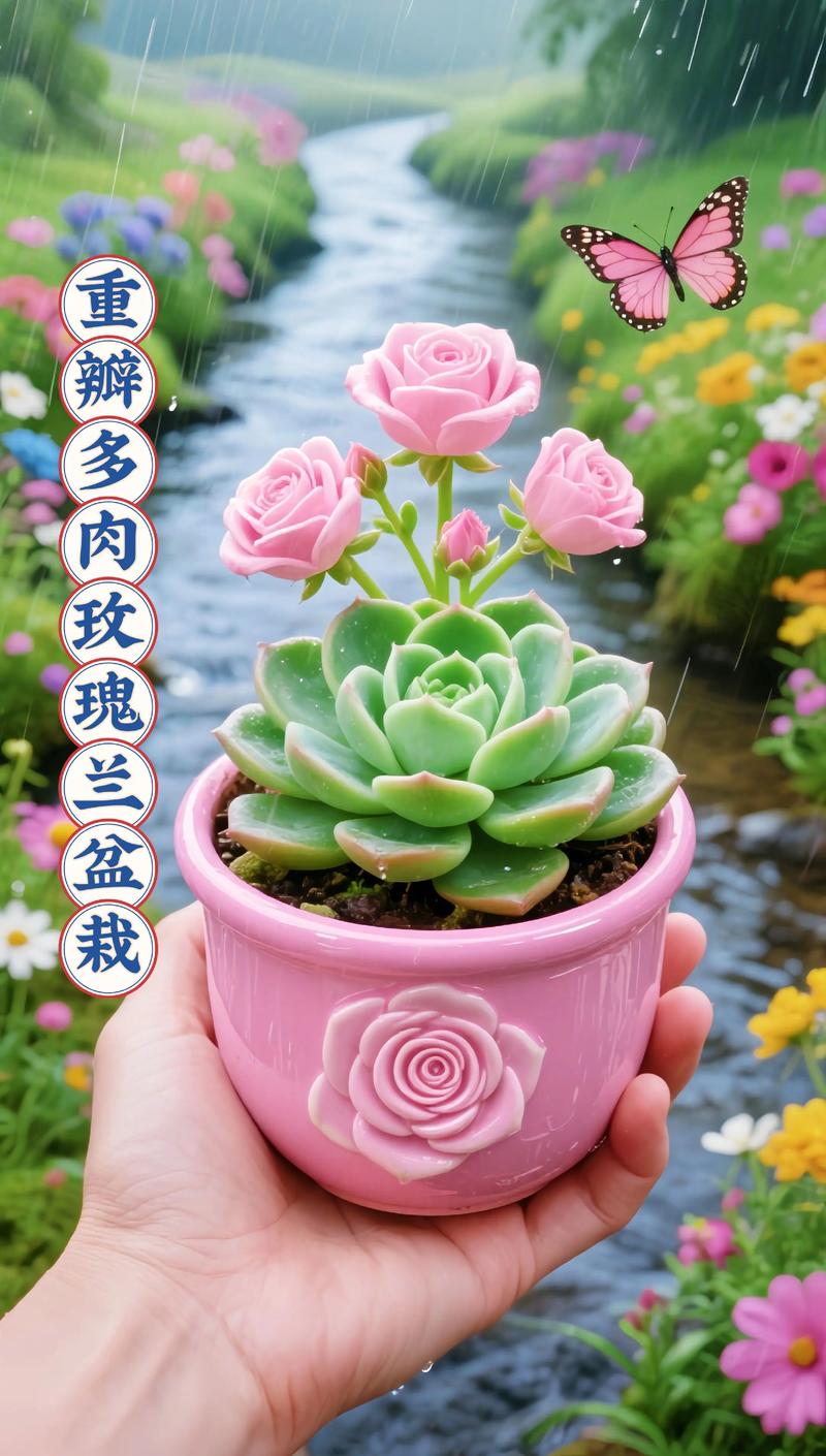 玫瑰多肉哪里能买到？-第1张图片-吾爱花网