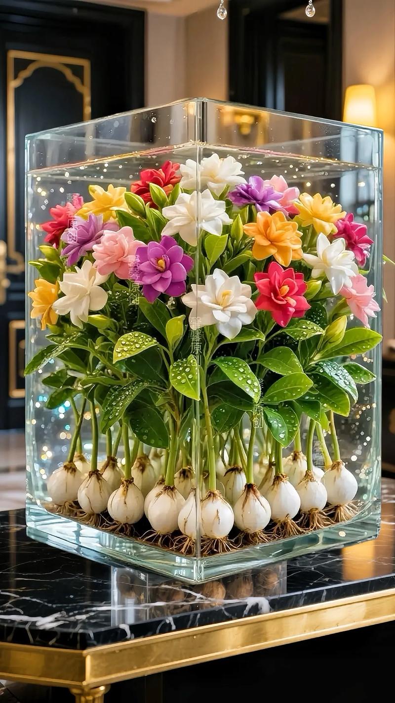 五片绿色花瓣白花水培如何养护？-第3张图片-吾爱花网