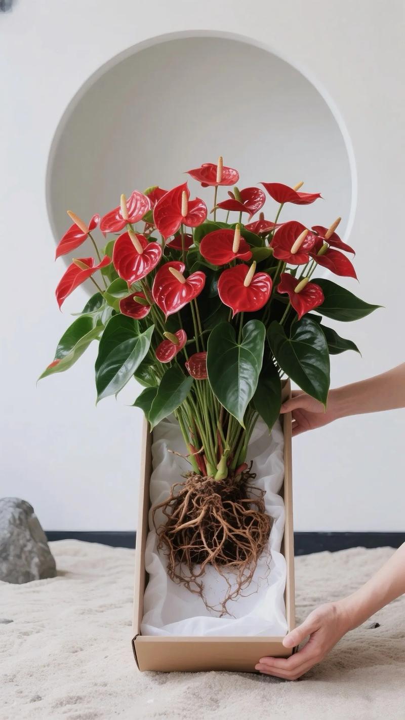 水培红掌冬季的养殖方法-第3张图片-吾爱花网 水培红掌冬季的养殖方法-第3张图片-吾爱花网