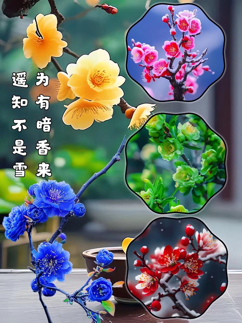 盆栽红梅和腊梅哪个更值得养？-第1张图片-吾爱花网