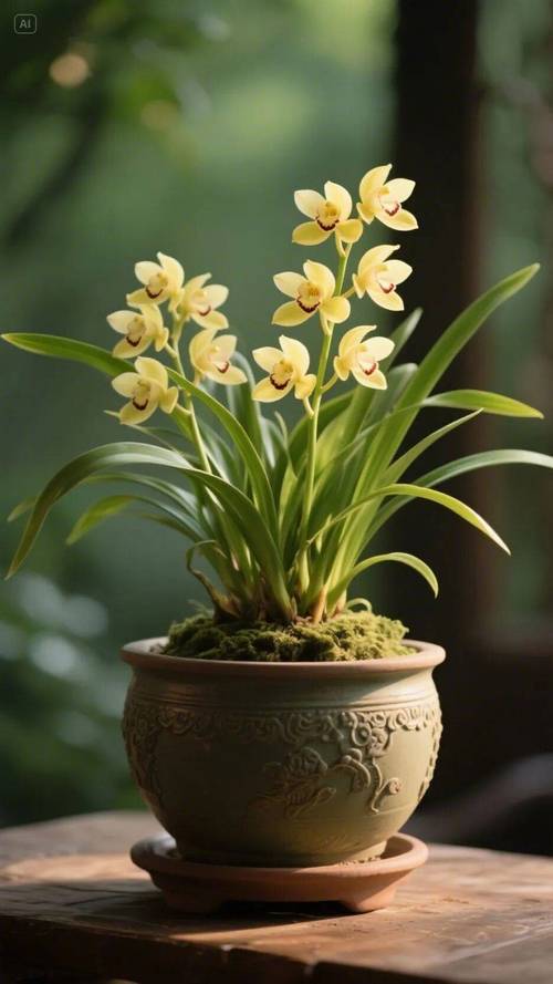 盆栽兰花如何养护欣赏?-第3张图片-吾爱花网 盆栽兰花如何养护欣赏?-第3张图片-吾爱花网