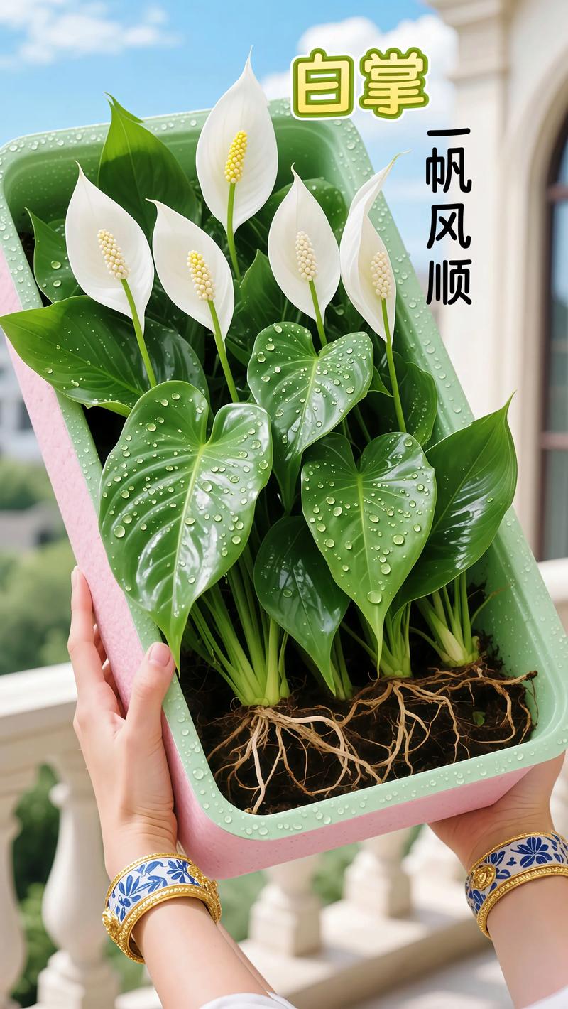 白掌土培能直接改水培吗？-第1张图片-吾爱花网