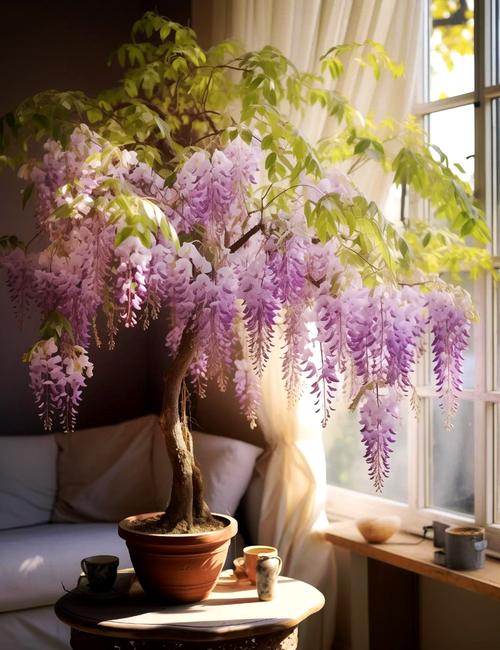 盆栽紫藤品种怎么选？-第1张图片-吾爱花网