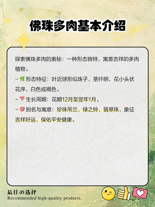 多肉佛珠如何养出饱满状态？-第1张图片-吾爱花网