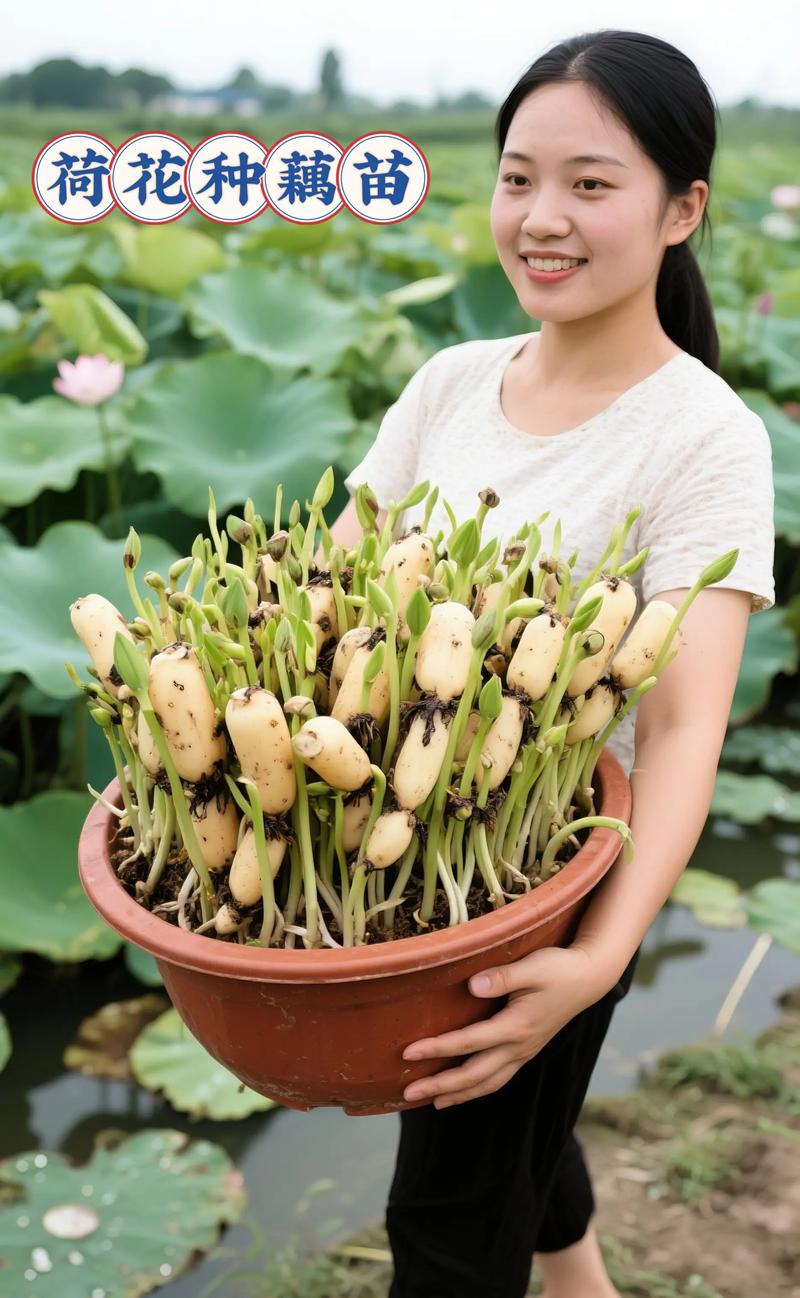 盆栽莲藕何时种？怎么种才高产？-第2张图片-吾爱花网